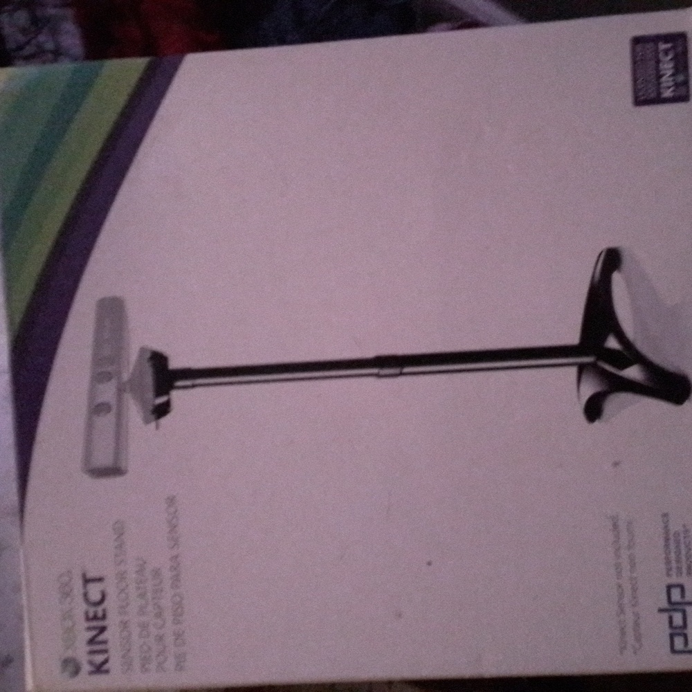 Kinect sensor floor stand for Xbox 360